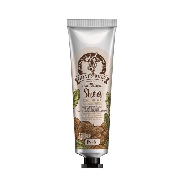 Crema pentru maini si unghii concentrata, cu lapte de capra si unt de shea  INelia Revers 100 ml