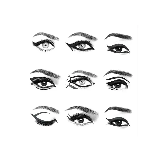 Eyeliner Unislim, cu varf de precizie, Negru