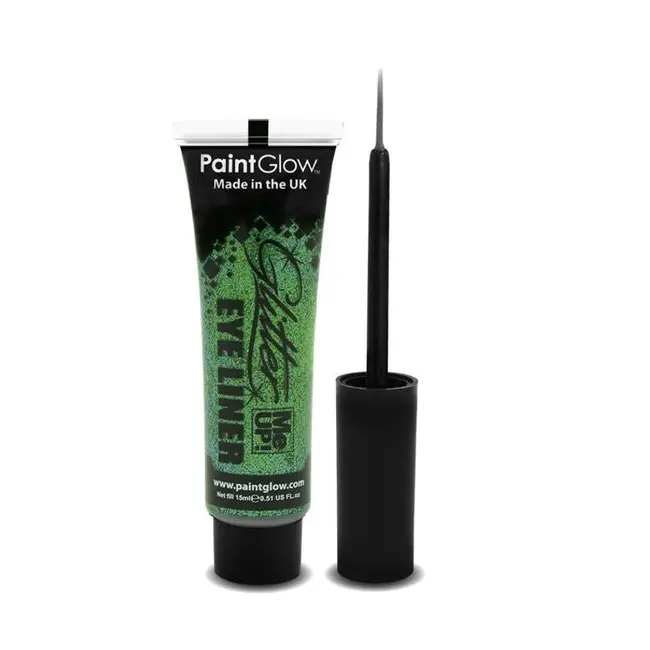 Eyeliner sclipici, Paint Glow, verde MCSPGAEN1A17