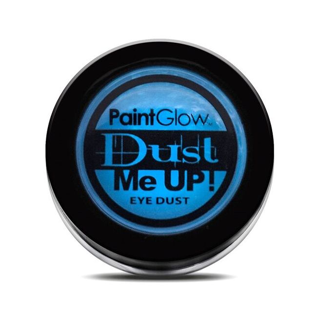 Fard de pleoape pulbere Paint Glow, reactiv UV, albastru MCSA651Y03