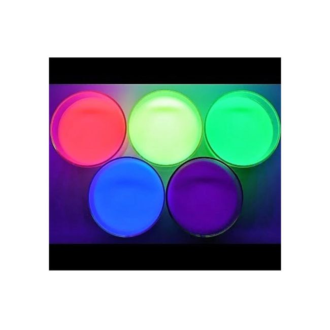Fard de pleoape pulbere Paint Glow, reactiv UV, albastru MCSA651Y03