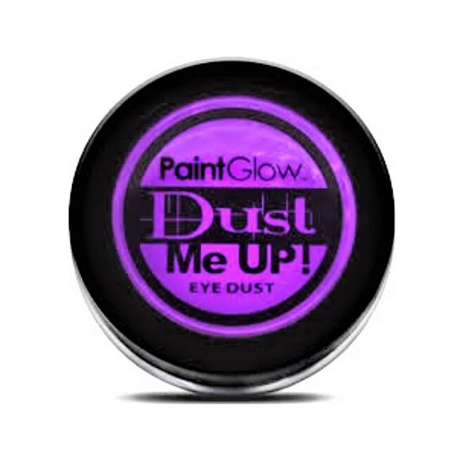 Fard de pleoape pulbere Paint Glow, reactiv UV, mov violet MCSA651Y07