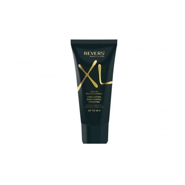 Fond de ten hidratant, XL, Revers, rezistenta 16 h, 30ml, Nr. 1 Natural