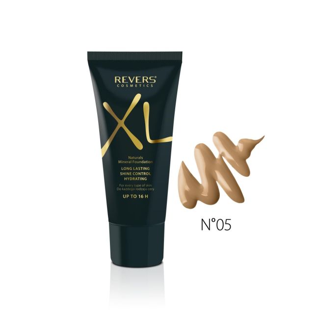 Fond de ten hidratant, XL, Revers, rezistenta 16 h, 30ml, Nr 5 Bronze