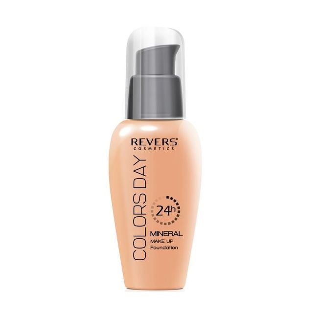 Fond de ten hidratant, acoperire medie, Colors Day, Revers, 50ml, nr 32, bej 50 ml