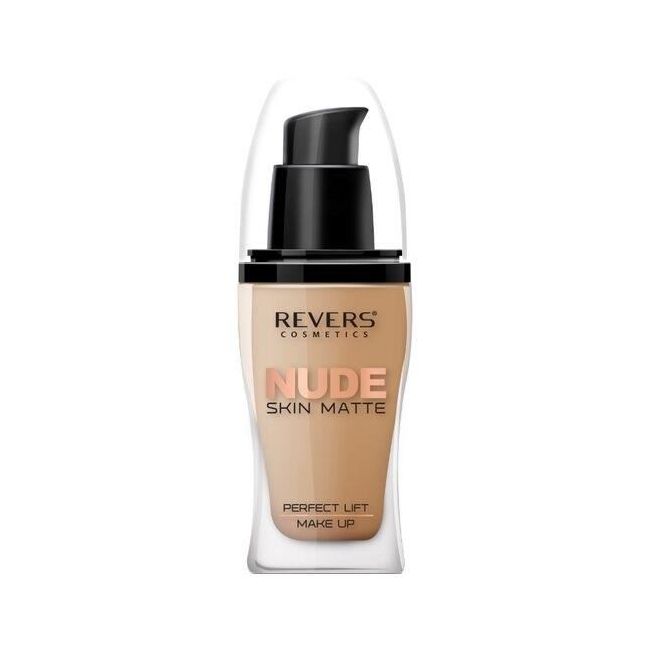 Fond de ten matifiant, Nude Skin Matte Perfect, Revers, 30ml, Nr 52 Bej