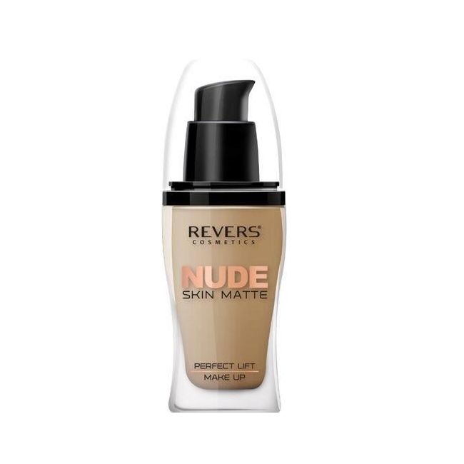Fond de ten matifiant, Nude Skin Matte Perfect, Revers, 30ml, Nr 53 Bronze
