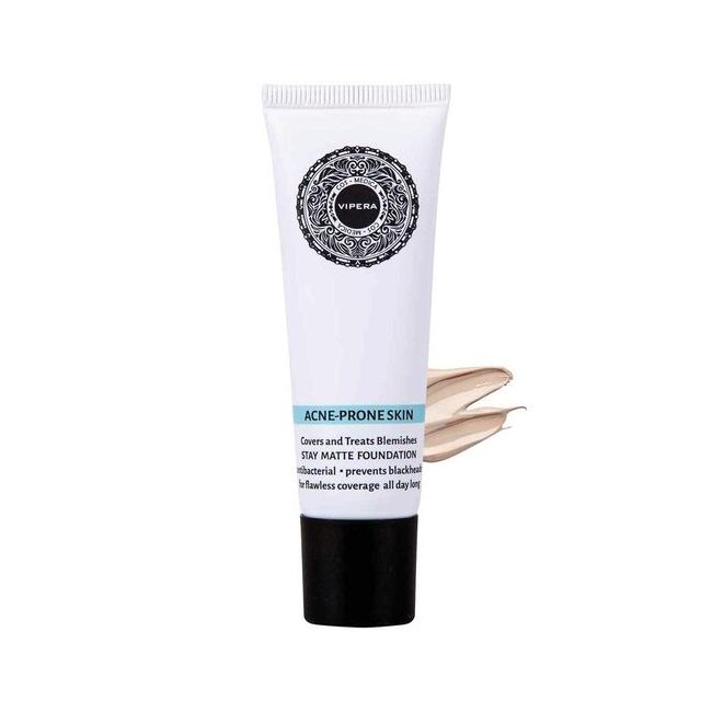 Fond de ten pentru ten gras & acneic, Cos-Medica, Vipera, 03 beige, 25 ml MCSV75003