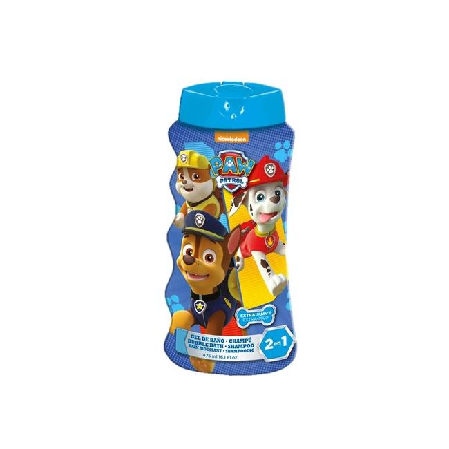 Gel de dus si sampon 2 in 1, Patrula Catelusilor, Baieti, 475 ml