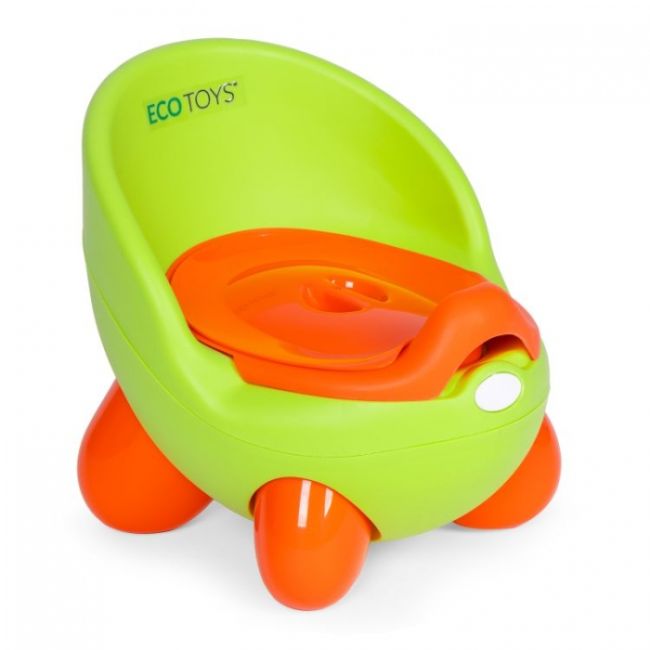 Olita pentru copii, insertie detasabila, picioare antiderapante ecotoys pp112 - verde edeedipp112green