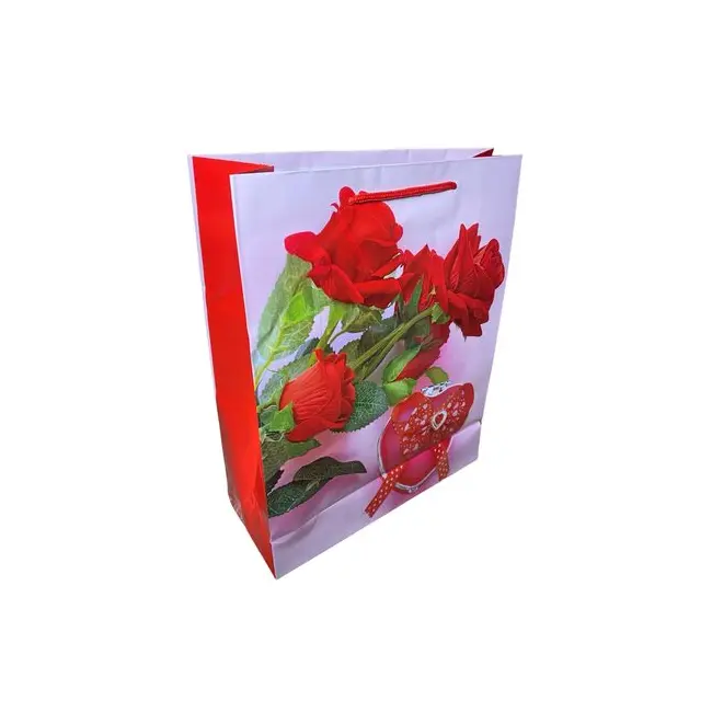 Punga de cadou, model floral, S