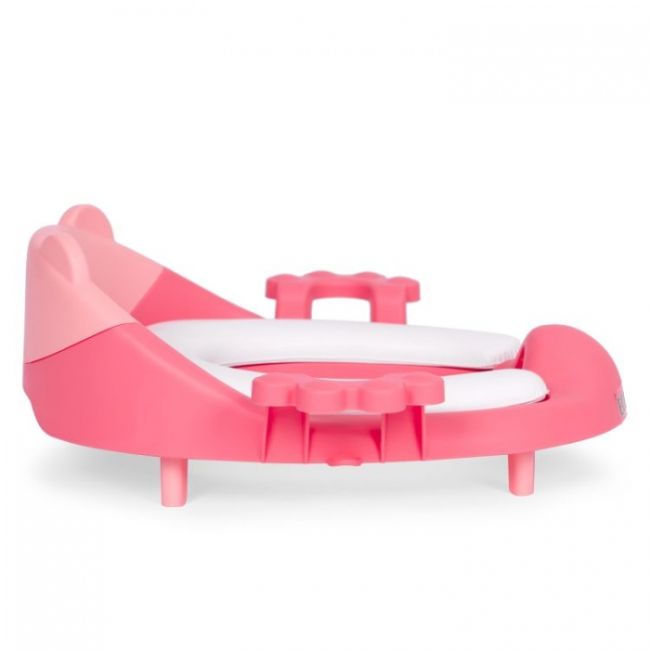 Reductor toaleta cu manere pentru copii ecotoys pp104 - roz edeedipp104pink