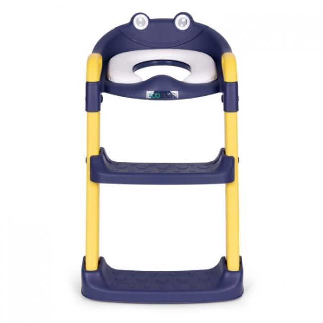 Reductor toaleta cu scara pentru copii ecotoys pp8001 - albastru edeedipp8001blue