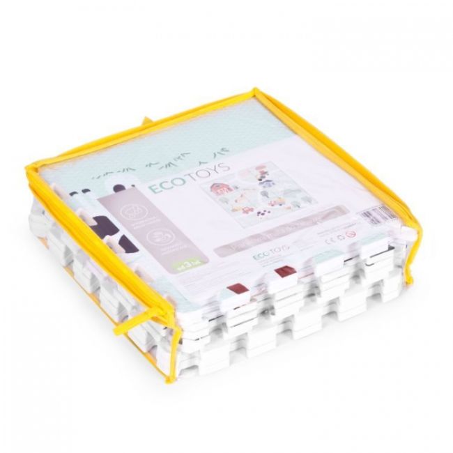 Salteluta de joaca pentru copii 90.5 x 90.5 x 1 cm ecoeva020 - ferma edeediecoeva020