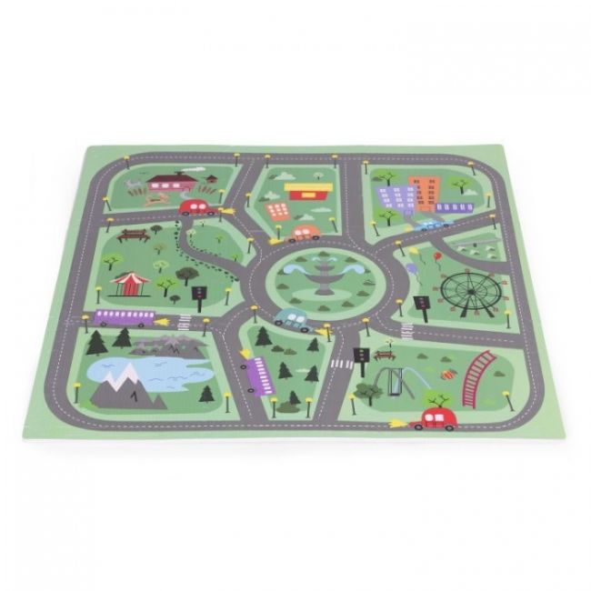 Salteluta de joaca pentru copii 90.5 x 90.5 x 1 cm ecoeva021 - orasel edeediecoeva021