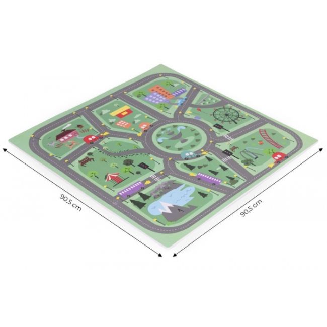 Salteluta de joaca pentru copii 90.5 x 90.5 x 1 cm ecoeva021 - orasel edeediecoeva021