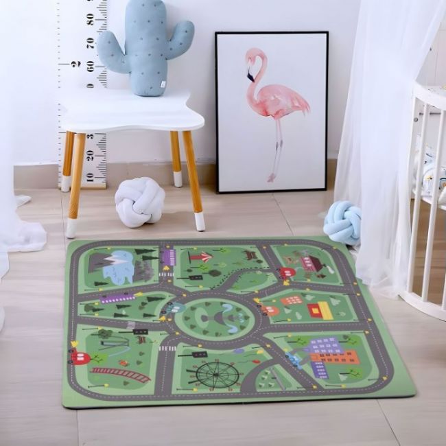 Salteluta de joaca pentru copii 90.5 x 90.5 x 1 cm ecoeva021 - orasel edeediecoeva021