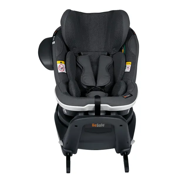 Scaun auto BeSafe iZi Turn M i-Size Gri Anthracite Mesh BSF11024330-AM