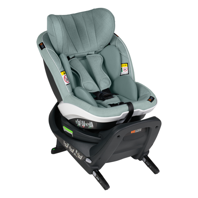 Scaun auto rotativ iZi Turn i-Size Sea Green Mélange BSF11007222-09