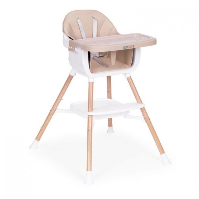 Scaun de masa 2 in 1 ecotoys hc508 - bej edeedihc508beige