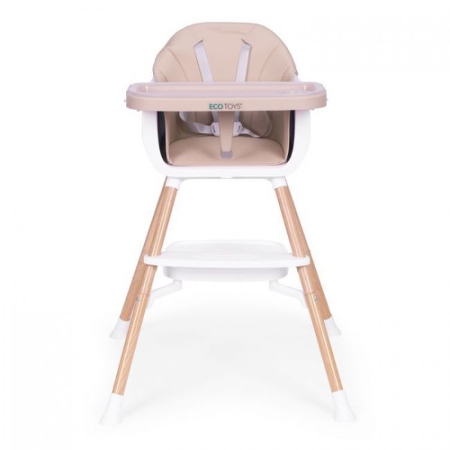 Scaun de masa 2 in 1 ecotoys hc508 - bej edeedihc508beige