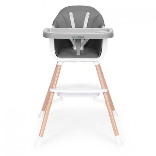 Scaun de masa 2 in 1 ecotoys hc508 - gri edeedihc508grey
