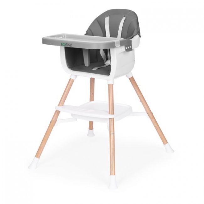 Scaun de masa 2 in 1 ecotoys hc508 - gri edeedihc508grey