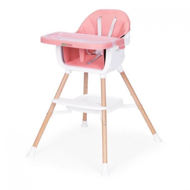 Scaun de masa 2 in 1 ecotoys hc508 - roz edeedihc508pink