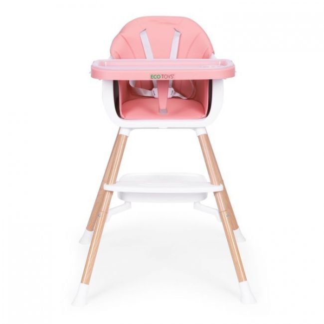 Scaun de masa 2 in 1 ecotoys hc508 - roz edeedihc508pink