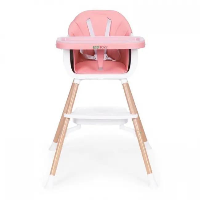 Scaun de masa 2 in 1 ecotoys hc508 - roz edeedihc508pink