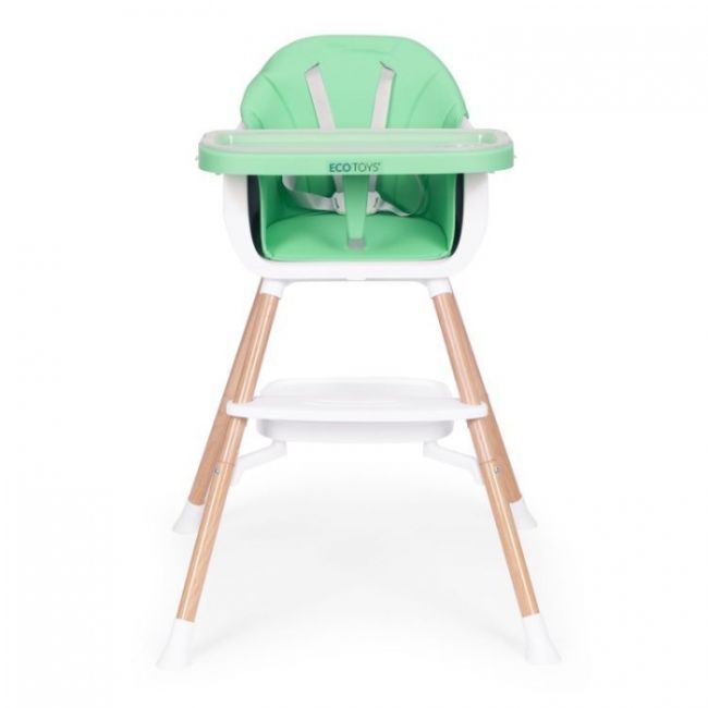 Scaun de masa 2 in 1 ecotoys hc508 - verde edeedihc508green