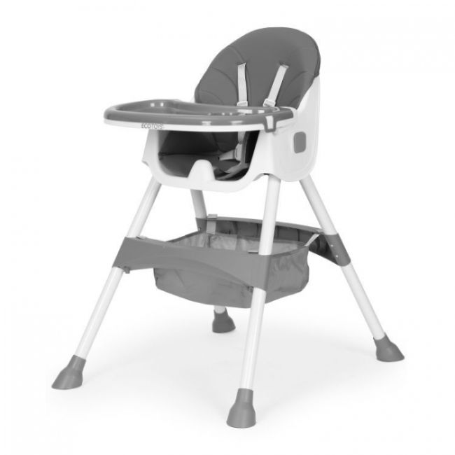 Scaun de masa pentru copii ecotoys hc521 - gri edeedihc521grey