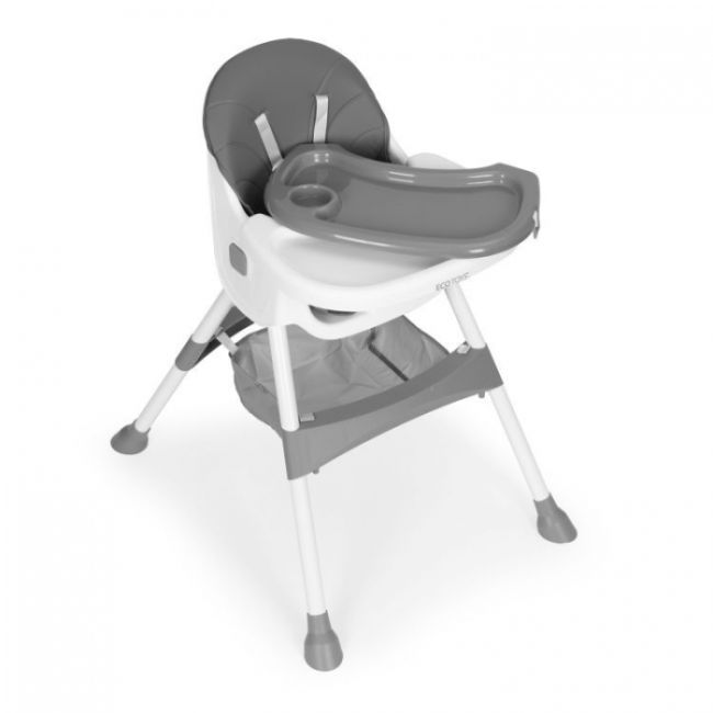 Scaun de masa pentru copii ecotoys hc521 - gri edeedihc521grey