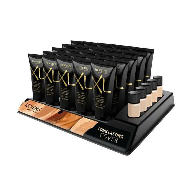 Set 25 bucati Fond de ten hidratant, XL, Revers, rezistenta 16 h, 30 ml