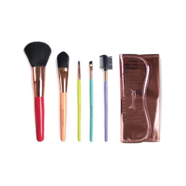 Set de 6 Pensule machiaj Lux , Bamboo, Nascita MCSNASBRUSHSET17