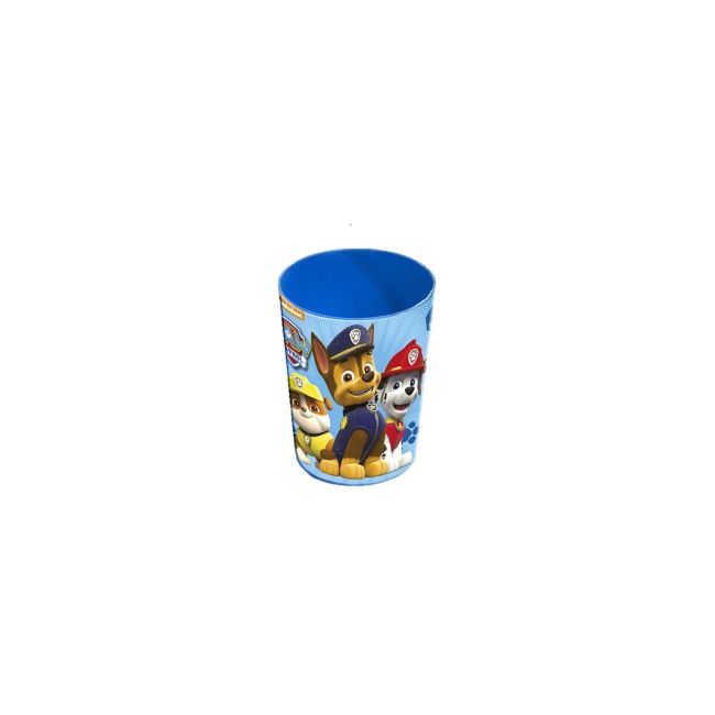 Set ingrijire dentala pentru baieti, pahar, pasta de dinti, periuta si etui, Paw Patrol