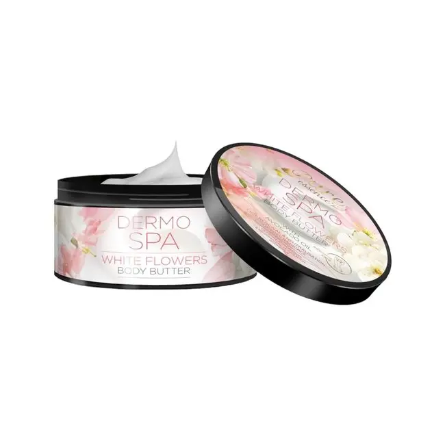 Unt de corp, Dermo Spa, Pure Essence, cu extract din Flori albe si ulei de Avocado, 200ml