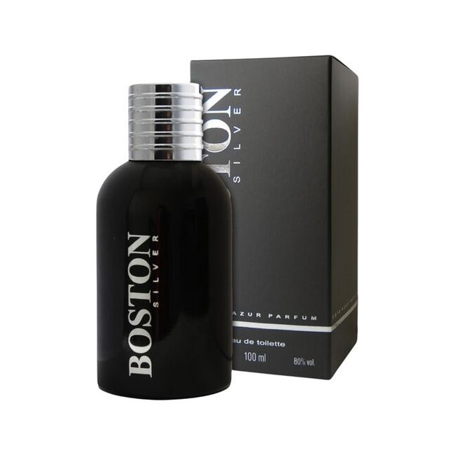Apa de toaleta Cote d'Azur, Boston Silver, Barbati, 100ml