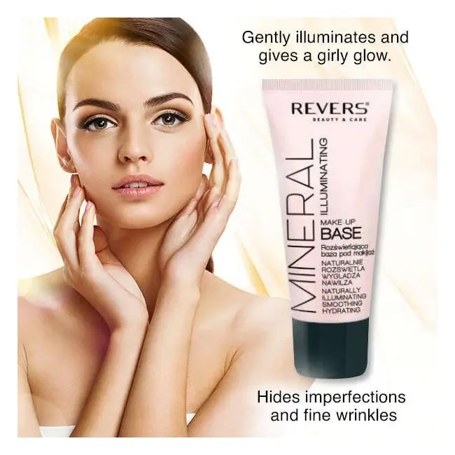 Baza iluminatoare pentru machiaj cu minerale, Mineral Perfect, Revers, 30ml