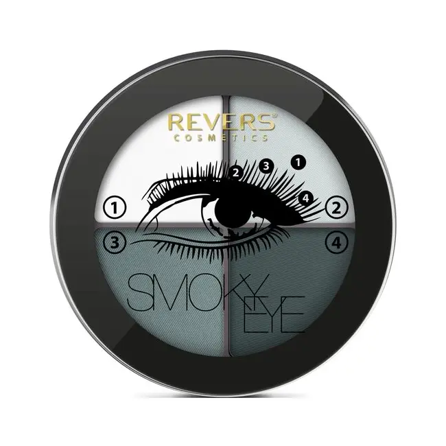 Fard de pleoape Smoky Eyes, Revers, nr. 15, gri, mat