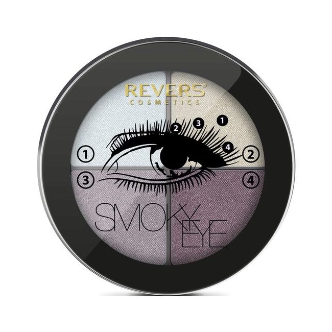 Fard de pleoape Smoky Eyes, Revers, nr. 15, maro, sidef