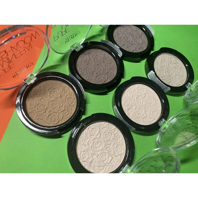 Fard de pleoape monocolor, Mineral Pure, Setul 1, mixt de 12 bucati, nuante mate, nude