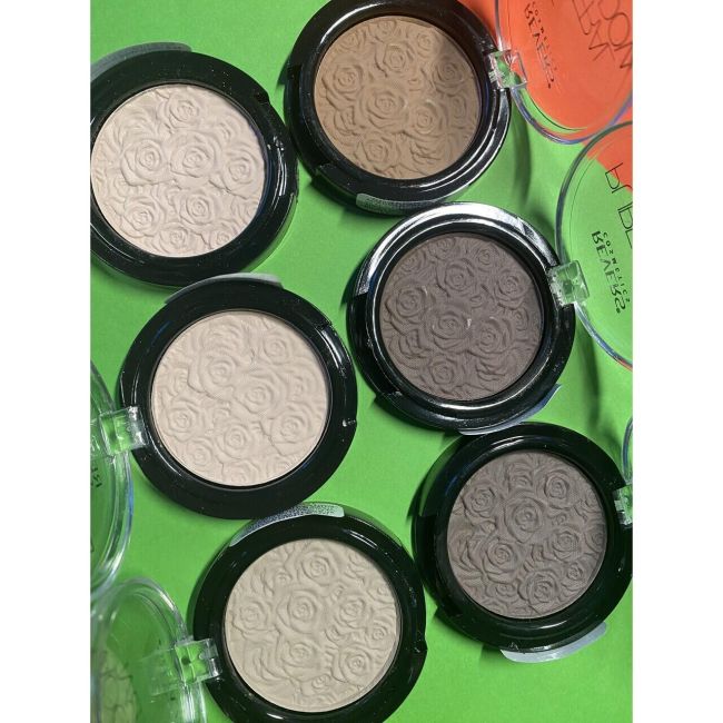 Fard de pleoape monocolor, Mineral Pure, Setul 1, mixt de 12 bucati, nuante mate, nude