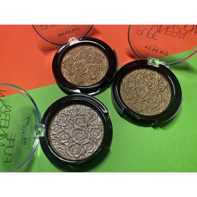 Fard de pleoape monocolor, Mineral Pure, Setul 2, mixt de 12 bucati, nuante sidefate, nude