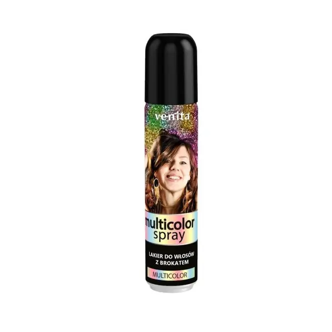 Fixativ cu sclipici Venita, Multicolor, 75ml