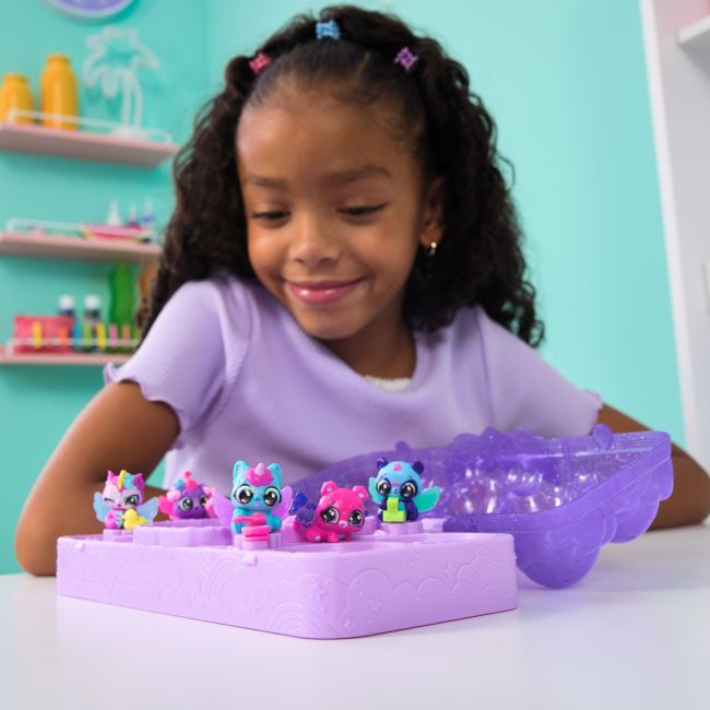 HATCHIMALS ALIVE NEON RAINBOW SET CARTON OUA VIV6072615