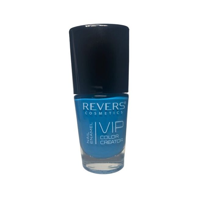 Lac de unghii Vip, 3D, Revers, albastru, mat, 12 ml, Nr 079