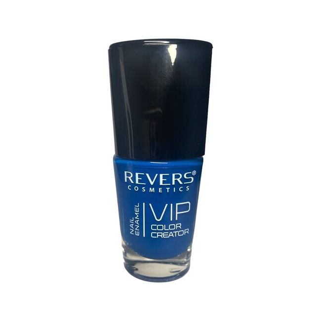 Lac de unghii Vip, 3D, Revers, albastru, mat, 12 ml, Nr 085