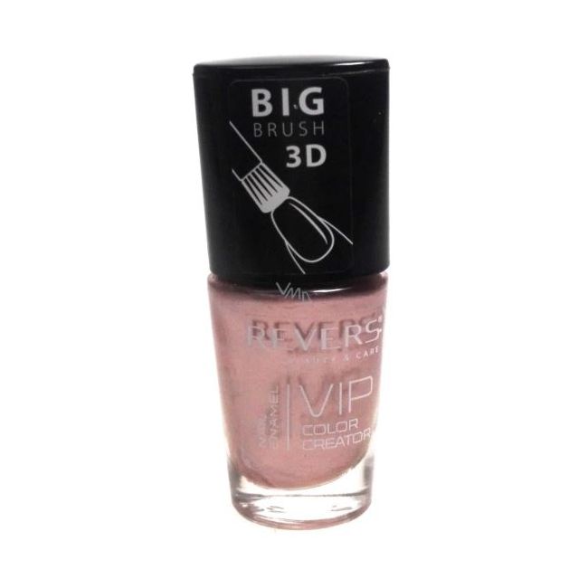 Lac de unghii Vip, 3D, Revers, maro, 12 ml, Nr 029 - sidefat