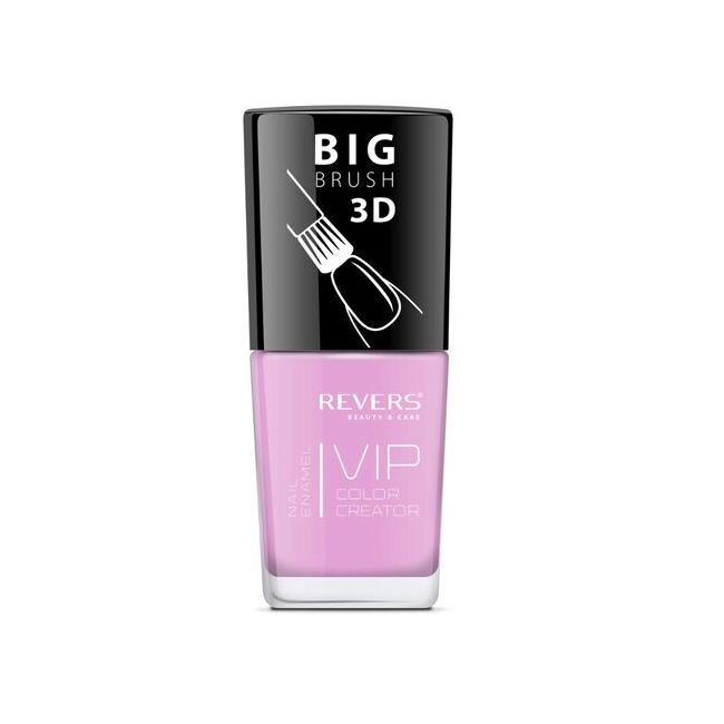 Lac de unghii Vip, 3D, Revers, mov, 12 ml, Nr 071 - mat